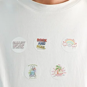 Scented garment stickers