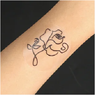 Scented tattoo stickers